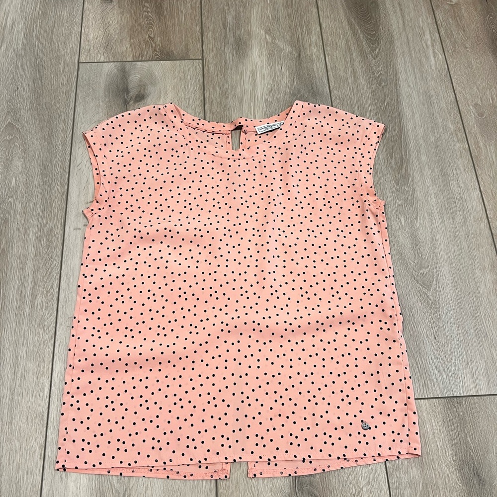 Polka Dot Pink Women's Top